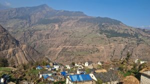 गाउँमा उम्मेदवारको चटक: झण्डावाला गाडीमा गीतहरू गुन्जिछन् तर न भोटर छन्, न उत्साह