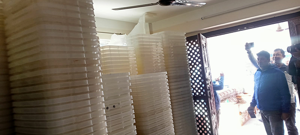 रामेछापकामा पुन: कर्मचारी र निर्वाचन सामग्री पठाइयो