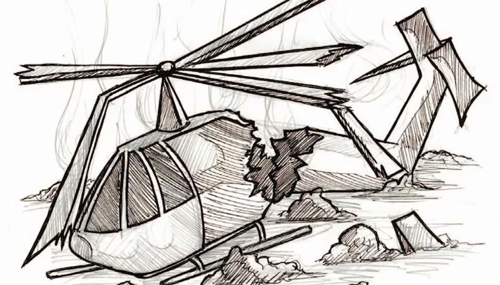 लास बोकेको हेलिकप्टर  खोटाङमा दुर्घटनाग्रस्त