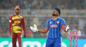 वेस्ट इन्डिजलाई हराउँदै भारत टी-२० विश्वकपको सेमिफाइनलमा