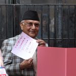 ओलीले मतदानपछि भने : देशलाई स्थिरतामा लैजानुपर्नेछ