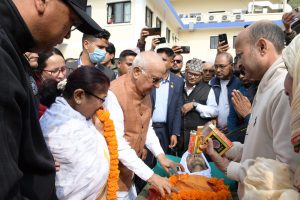 एमाले अध्यक्ष ओलीलाई पितृशोक