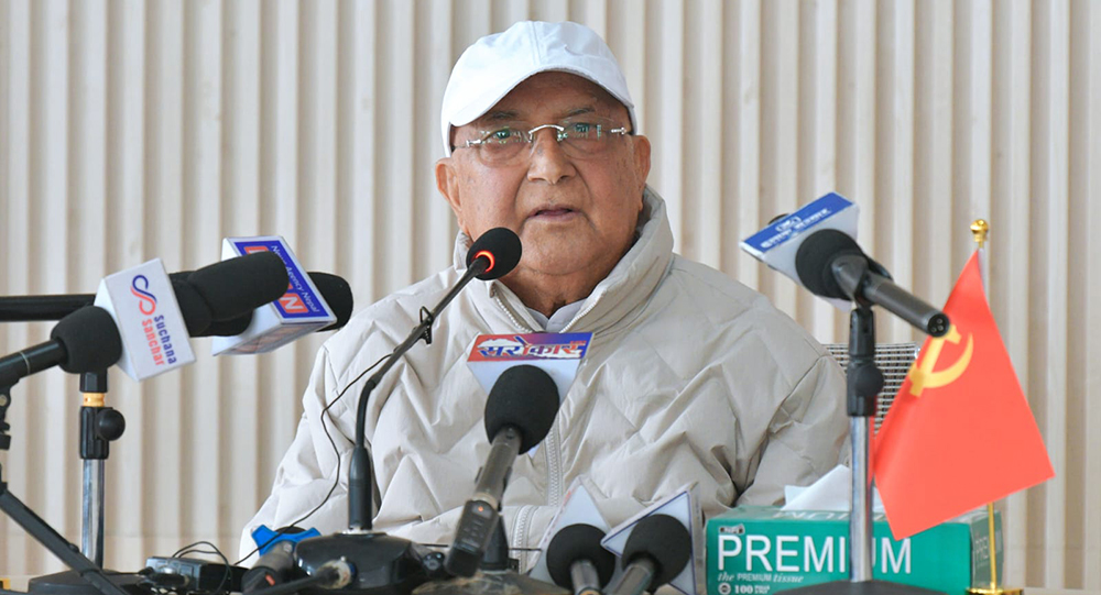 आयोगको प्रतिवेदन तनाव दिन बनाइएको कु-कर्म र भद्दा नाटक हो : अध्यक्ष ओली