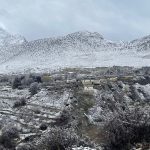 मुस्ताङमा पुनः हिमपात, कृषक र पर्यटन व्यवसायी उत्साहित