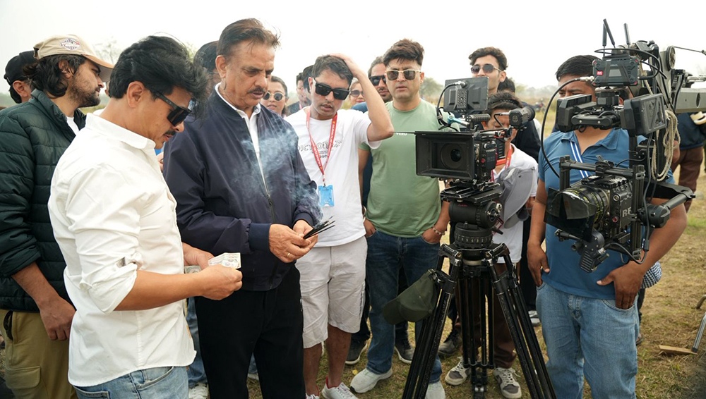 चलचित्र ‘पाँच पाण्डव’को छायाङ्कन सुरु