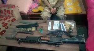 भक्तपुरमा इन्सास राइफल र गोलिसहित एक पक्राउ