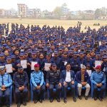 मकवानपुरमा १९१८ जना निर्वाचन प्रहरीलाई बिदाइ