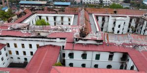 सडक विभागको ऐतिहासिक भवन पुनःनिर्माणको कुनै तयारी भएन