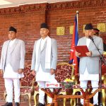 ज्येष्ठ सदस्य केसीले लिए पद तथा गोपनीयताको शपथ (तस्बिरहरु)