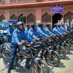 पर्यटकको सुरक्षा व्यवस्थापन क्षमतालाई सुदृढ बनाउन बोर्डद्वारा १४ वटा मोटरसाइकल हस्तान्तरण