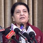 जबजकै आधारमा देशलाई अघि बढाउनु पर्छ: पूर्वराष्ट्रपति भण्डारी