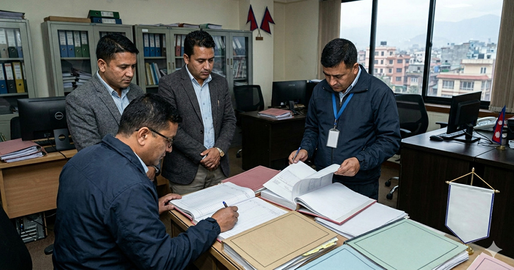 निजी क्षेत्रका व्यवसायीको कारोबारमा छानबिन गर्दै अख्तियार