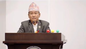 प्रतिनिधिसभाको बैठकमा एमसीसी खारेज गर्न हर्क साम्पाङको माग