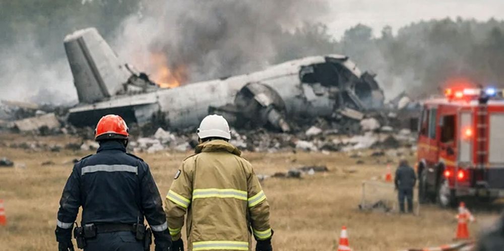 रुसद्वारा कब्जा गरिएको क्रिमियामा सैन्य विमान दुर्घटना हुँदा २९ को मृत्यु
