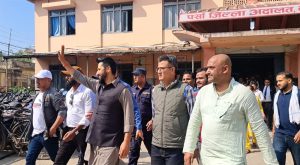 पर्सा जिल्ला अदालतमा म्याद बुझेर काठमाडौं फर्किए रवि लामिछाने