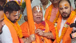 भारतप्रति बालेनको रवैया ठिक छैन् : स्वामी रामभद्राचार्य