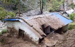 पहिरोले रौदीगाड लघु जलविद्युत आयोजना पूर्ण रूपमा क्षती, ३५० घरधुरी जोखिममा