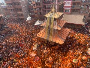 मध्यपुरथिमीमा हर्षोल्लासका साथ मनाइयो सिन्दुर जात्रा (भिडियो)