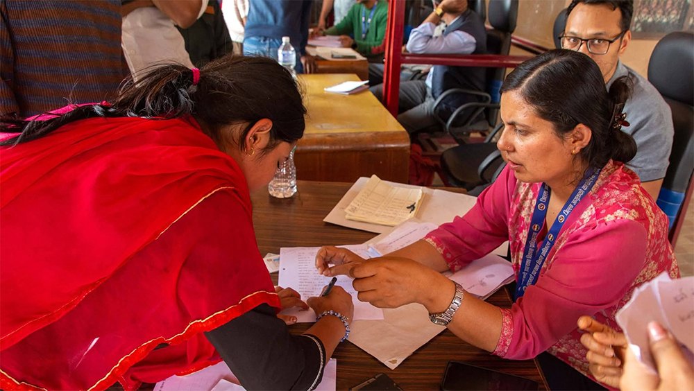 भूमिहीनहरूको स्क्रिनिङ्सँगै स्वास्थ्य जाँच तथा परामर्श गरियो