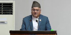 राष्ट्रिय सभामा थापाले भने- इन्धनको मूल्य सुपथ बनाउँदा समग्र अर्थतन्त्र नै चलायमान हुन्छ (पूर्णपाठ/भिडियो)