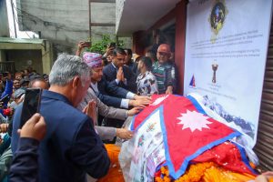 दलित समुदायका प्रथम सगरमाथा आरोही विजय घिमिरेप्रति श्रद्धाञ्जली अर्पण