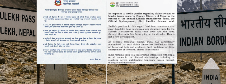 लिपुलेक विवाद चर्कियो, नेपालको दाबी भारतद्वारा अस्वीकार