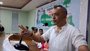 सरकार दुई तिहाइको दम्भमा चलिरहेको छ,कांग्रेसले खबरदारी गर्छ : सभापति थापा