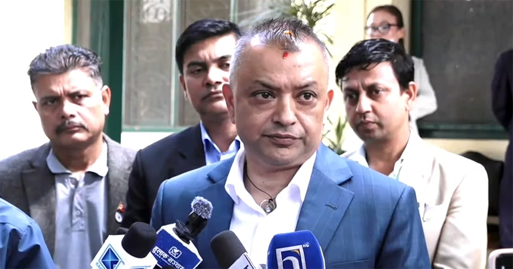 सरकारले खल्तीबाट निकालिएको नामलाई प्रधानन्यायाधीश बनाइने कुरा मान्य हुँदैन: सभापति थापा