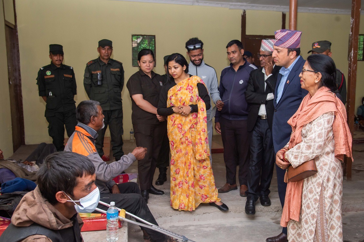 होर्डिङ सेन्टर सञ्चालनको पहिलो दिन ६ जना पर्खाल नाघेर भागे, २८ जना सेन्टरमा सुरक्षित