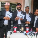 लालटिन बालेर अदालत प्रशासनविरुद्ध नेपाल बारको प्रदर्शन (तस्बिरहरु)