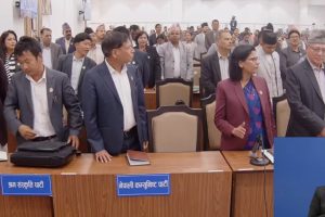प्रतिनिधिसभाको बैठक १५ मिनेटका लागि स्थगित