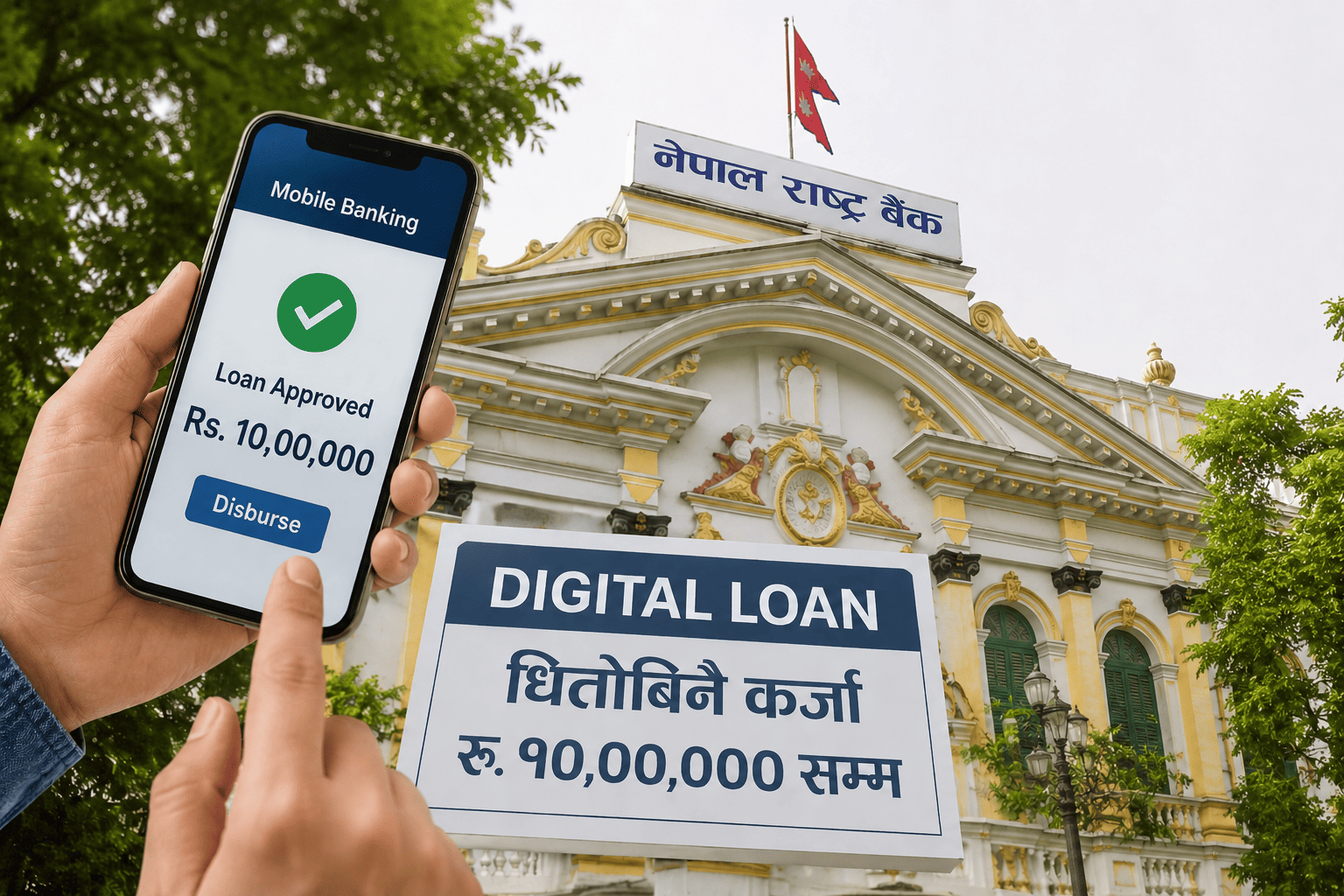 अब मोबाइल बैंकिङबाटै १० लाखसम्म कर्जा, धितो पनि नचाहिने