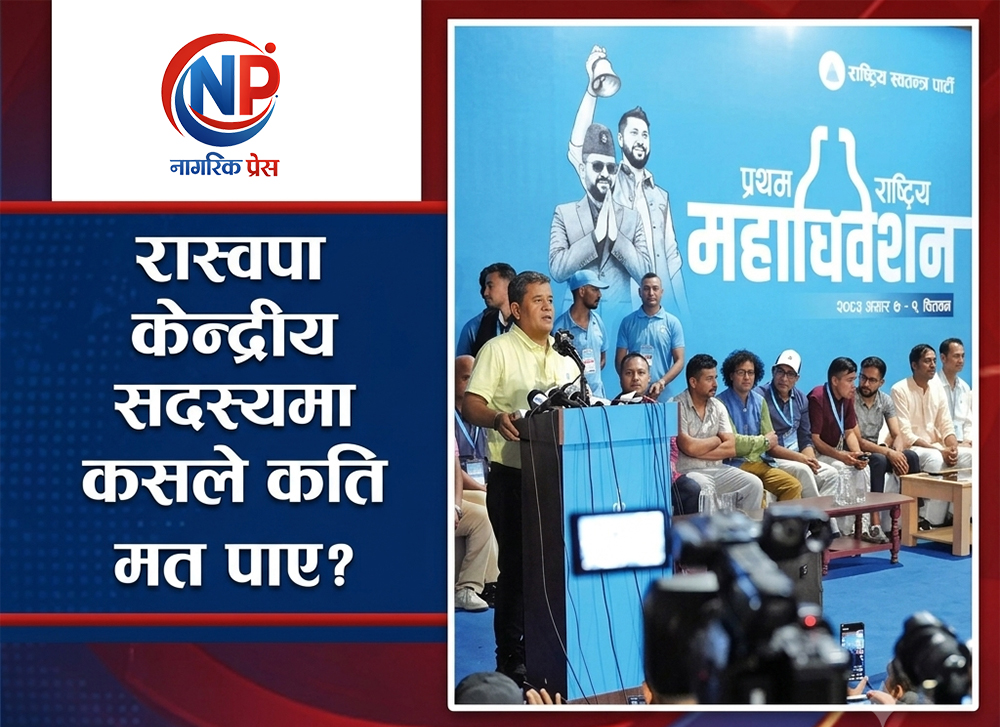 रास्वपा महाधिवेशनः कुन केन्द्रीय सदस्यले कति मत पाए ?
