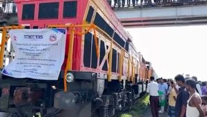 कोलकाताबाट पहिलोपटक सिधै विराटनगर आयो कार्गो रेल, पूर्वका उद्योगलाई ठूलो राहत