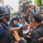 गणेश नेपालीको निधनले बढ्यो तनाव, ठूलो संख्यामा प्रहरी परिचालन (तस्बिरहरू)