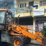 कोशी अस्पतालको अतिक्रमित क्षेत्रमा चल्यो डोजर