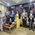 स्वास्थ्य विज्ञान प्रतिष्ठानका नवनियुक्त ६ उपकुलपले लिए शपथ