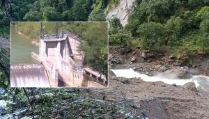बाढी र पहिरोकाले सिप्रिङ खोला जलविद्युत आयोजनाको उत्पादन बन्द
