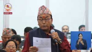 ‘प्रधानमन्त्री कुम्भकर्णको निद्रामा हुनुहुन्छ, भेट्नै सकिँदैन’ : सांसद स्वाँर