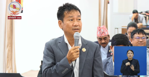 जनप्रतिनिधिले जुनसुकै भूभागमा निर्वाध रूपमा आवतजावत गर्न पाउनु पर्छ: हर्क साम्पाङ