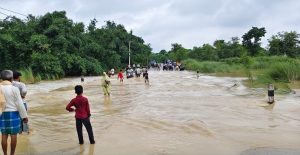 डुबानमा हुलाकी राजमार्ग : ज्यान जोखिममा राखेर आवतजावत गर्न बाध्य सर्वसाधारण