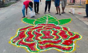 दुर्गा माताको स्वागतमा सिँगारियो मटिहानी (तस्बिरहरु)
